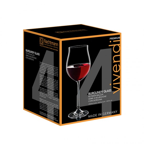  VIVENDI 613 ml Чаши за червено вино 4 броя NACHTMANN Germany