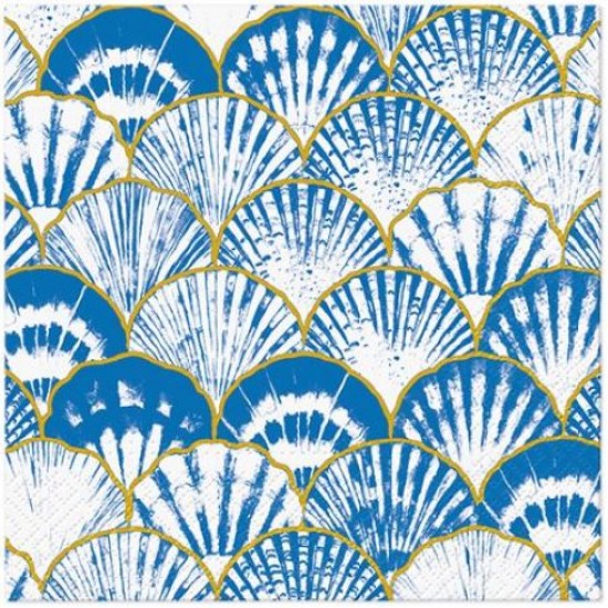 Луксозни салфетки Japanese Seashells 33 х 33 см 20 бр