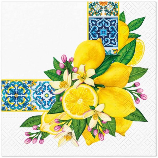 Салфетки Mediterranean Mood 33  х 33 см 20 бр