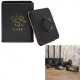 Кутия за кафе Black and Gold метална 