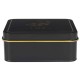 Кутия за чай Black and Gold метална 