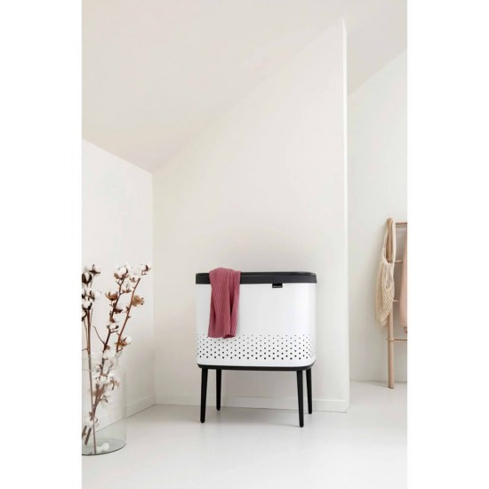 Кош за дрехи Brabantia Bo 60 л White