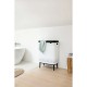 Кош за пране с две отделения Brabantia Bo 2x45 л White