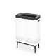 Кош за пране с две отделения Brabantia Bo 2x45 л White