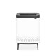 Кош за пране с две отделения Brabantia Bo 2x45 л White