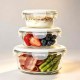 Комплект от 3 стъклени кутии за съхранение Fresh Stack