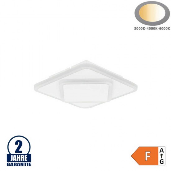 LED СТЕННА ЛАМПА CCT 23W БЯЛА
