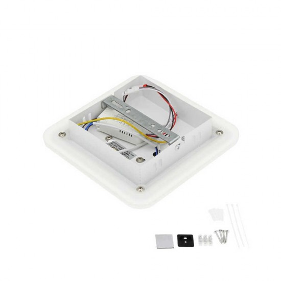 LED СТЕННА ЛАМПА CCT 23W БЯЛА