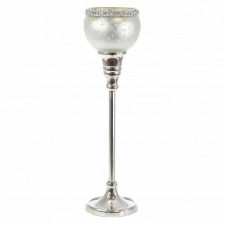 Свещник Silver Ball, височина 28,5 см