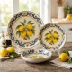 Сервиз за хранене Morello Vintage Lemons 18 части