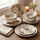 Порцеланова купа Morello White Roses 15 см