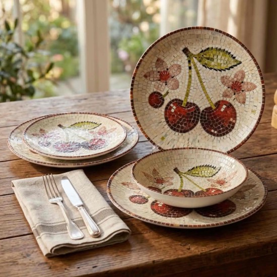 Сервиз за хранене Morello Cherry Mosaic 18 части