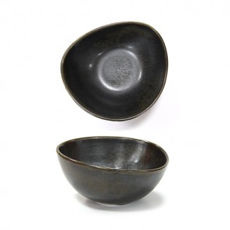 Порцеланова купа ANTIQUE BLACK, 18 см