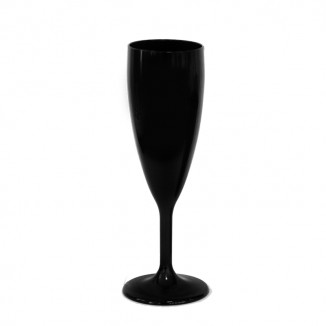 Чаша за шампанско PREMIUM BLACK 180 мл