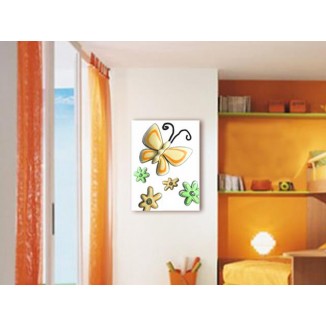 Детска картина пано "Пеперудка", 40 * 60 см