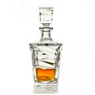 Кристална гарафа Zig Zag 750 мл Crystal Bohemia